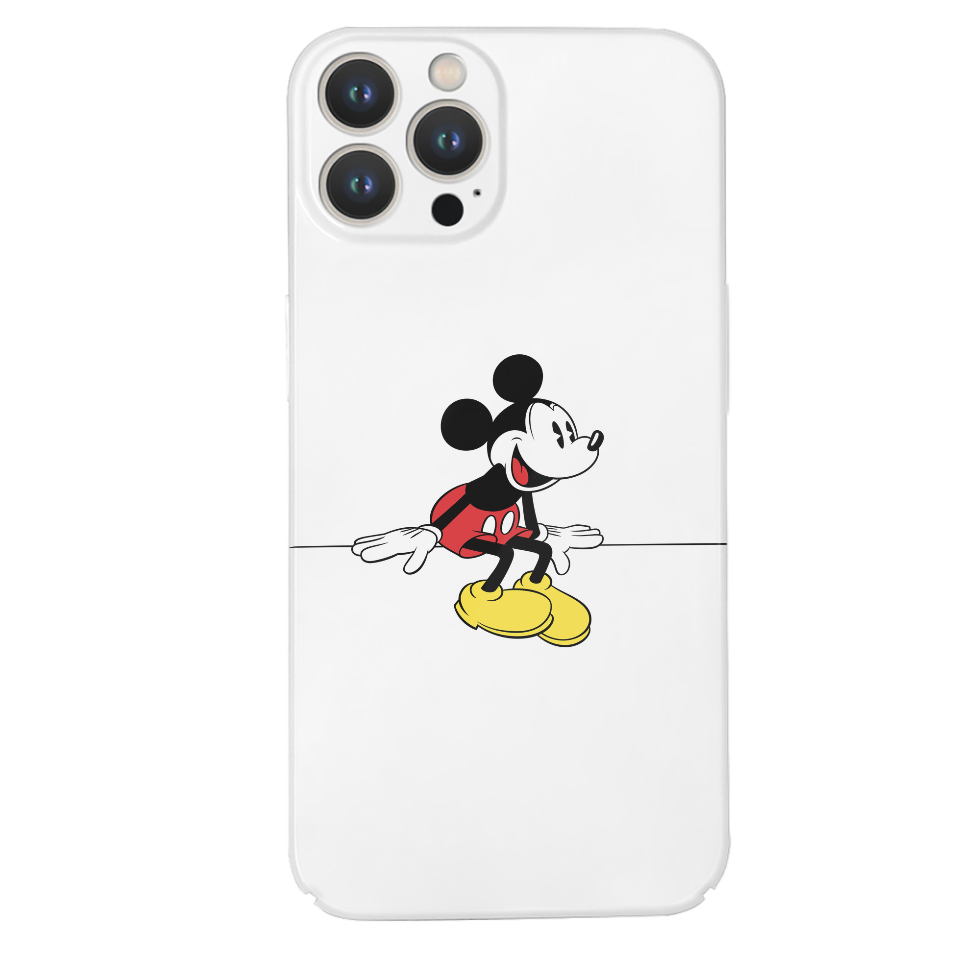 （画像用） ミッキーマウス Mickey Mouse 【iPhone 14シリーズ対応】ハードケース